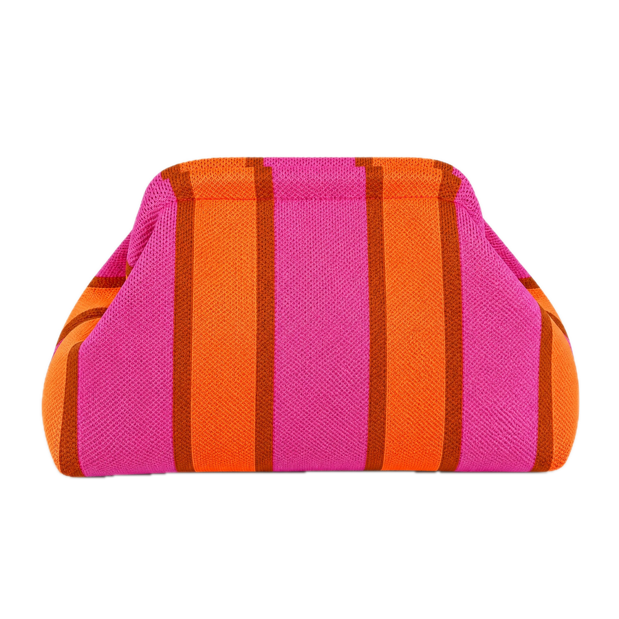 Striped Clutch Deep