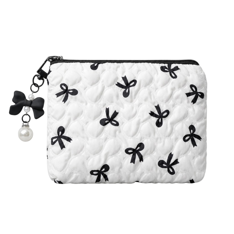 Quilted Bow Pouch