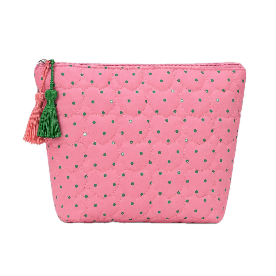Polka Dot Cosmetic Pouch